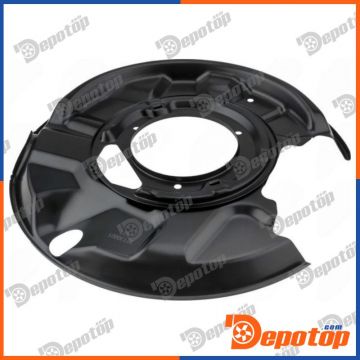 Déflecteur, disque de frein gauche arrière pour MERCEDES | HTO-ME-032